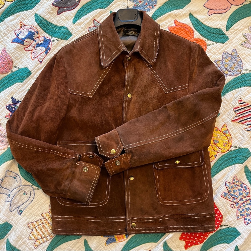 Vintage Suede western jacket